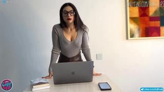 The Russian teacher punished a bad student with hot sex 
