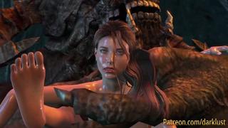 The borders of the tomb raider darklust aio supercut happyending 3d croft