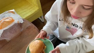 Russian Bitch Wanted A Sauce For A Bourger And Got A Lot Of Sperm Porn Sex Sex Girl Fucking House Vulgar Dating Ass 