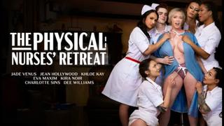 The physical nurses retreat [trans, shemale, anal, female, uniform, feature, bareback, cumshot]