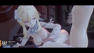 lumine ~ lumin rule34 porn genshin influence 18+ 