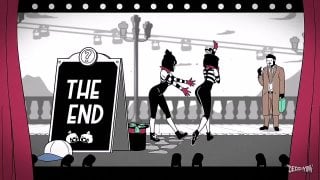 [hard cartoon porn] две девушки мима показали парню настоящее шоу