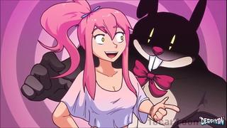 Hard Cartoon Toon Porn Girls Decided To Play The Fluffy Rabbit Derpixon 
