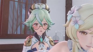 A night in mondstadt happy accident by pinksama