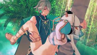 ftm tartaglia x al haitham (genshin impact) by hornybesties