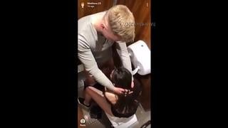 Напишал в рот в параше на квартирнике одной подруге очень круто сосет топ миньет домашнее порно аматоры снял на телефон