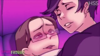 Мона и трэвис русская озвучка (mona and travis by lewdfrog)