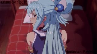 Konosuba maplestar ( hentai хентай аниме anime parody аква aqua коносуба )