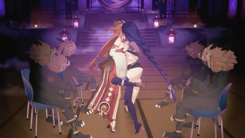 Raiden x yae miko • райден x яэ мико •【genshin impact】