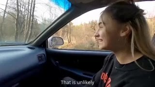 I Took It To The Forest And Fucked A Russian Bitch, Private Russian Porn, Sex In Nature, With Dialogs, With Conversations, Public Porn 