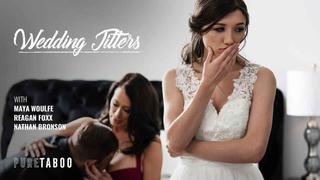 Reagan foxx, maya woulfe wedding jitters