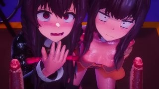 Helloween anime girls fuck porn mmd r 18 3d hentai cosplay