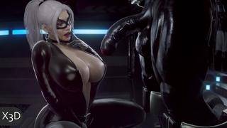 Black cat and venom special [x3d][final]