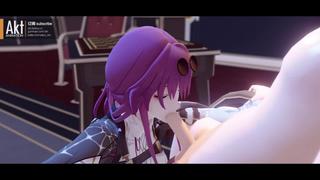 Manga Porn 3 Dimensional Honkai Starlet Rail Kafka S [2k] [akt]