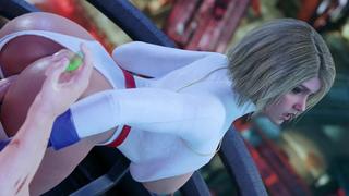 Maiden masher kryptonized (power girl)