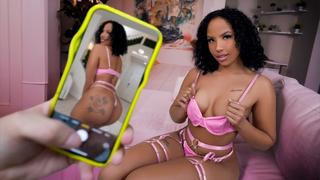 Romy indy (thick ebony hottie romy indy lets him cum inside her to get over his girlfriend)