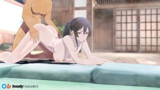 Sagiri yamada hell s paradise no sound 1080p