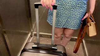 Unplanned Sex In The Hotel Room Between The Stepson And His Stepmother 