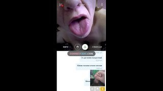 (от подписчика) о да, малыш! кончи мамочке на язычок! слив вирта с возбуждённой мамочкой из coometchat