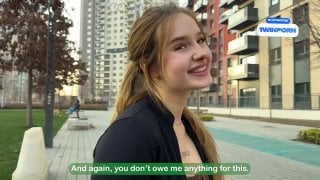 Comatozze poor student girl she believed that it's just a gift