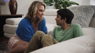 Missax blonde milf with curvy body one moment with mommy big tits