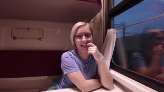 Sex In The Train, In The Car, In The Compartment, Fucked A Neighbor 