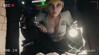 Хочешь пережить смену в fnaf? неа, получишь член в горло