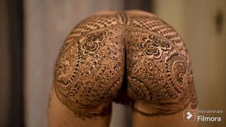 Resmi r nair mehendi tattoo nude video part 1 and part 2 full1 mp4