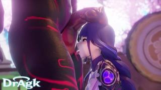 Dragk raiden licks mitachurl ball
[genshin impact] / hentai porn