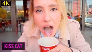 4k Barely Legal Babe Suck Dick In Toilet Wendis Swallow Coffe With Cum Kiss Cat
