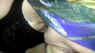 Muslim slut hijabi whore mother sucking her real son's dick arab pakistani turkey egypt aged milf mom blowjob