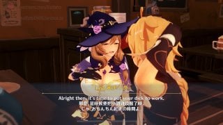 Monstadt Onsen Fest Eula Jean Lisa Mona Rosaria Koibito 1080p
