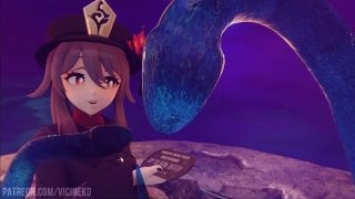 Hutao | ху тао | genshin impact | nsfw | hentai | porn | 18+ lesbian yuri хентай bdsm порно анимация anime