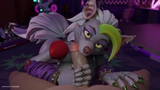 Roxy wolf animation fnaf9 tenzide