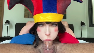 Sweetie fox pomni from the amazing digital circus hard fucks and 2 cumshots 4k [all sex, pov, blowjob, cosplay, big tits, toys]