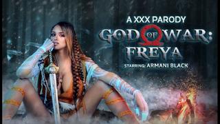 God of War Freya (VR Porn Parody) Armani Black porn viar vr Three Dimensional 8k 