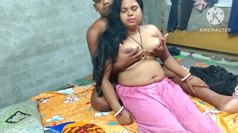 Chachi ko bhatija ne nanga karke choda