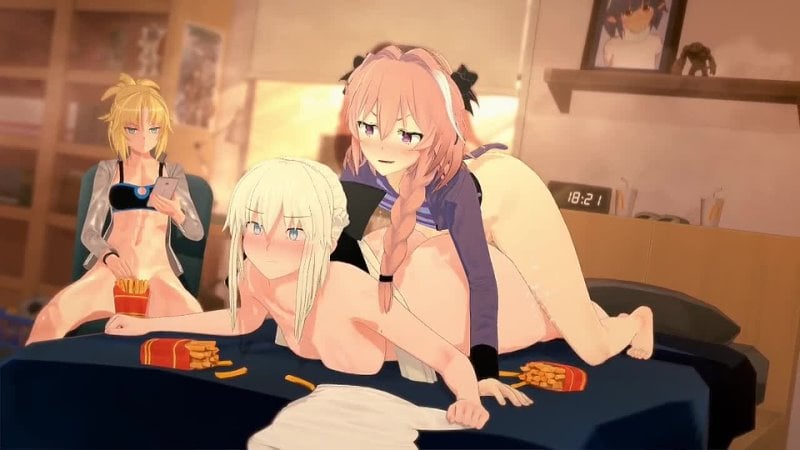 Astolfo fuck saber from fate r34