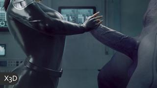 Black widow slut ver met thanos from marvel sex animation r34