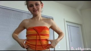 A very skinny girl is pounded in her pussy and they cum inside