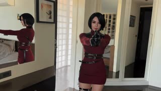 Хотела убить, но пришлось сосать sweetie fox ada wong from resident evil sucks, hard fucks and swallows cum анал anal gape sex