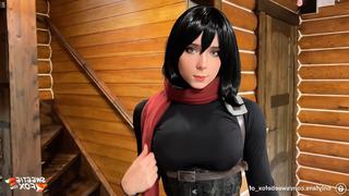 They Turned Her Anal And Ended In The Mouth Of The Mikasa Assfuck Rouch Drill Till Cum In Throat Cosplay Cosplay Gape Cunny Sex Hefty Boobs 