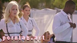 Eveline dellai и kaisa nord в элитном отеле получают межрасовый вписка хаб порно дом