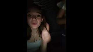 Угарный стрим голые тёлки, ночью на железнодорожной станции) экстремальный стрим))