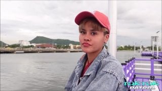 Tuktukpatrol lookmhee น้องลูกหมี ที่ทุกคนถามถึง ปัจจุบันขายน้ำปั่นอยู่แถวรังสิต