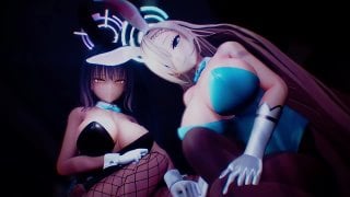 Kakudate karin ichinose asuna blue archive zombie alone 720p
