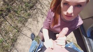 Рыжая повелась на мою тачку | сауна, молоденькие, минет