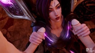 Hentai хентай cartoon porno 3d 2d kai'sa (by tyviania)