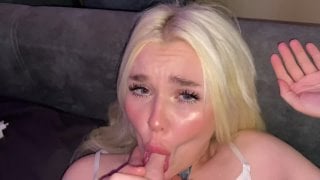 Blondessa young step sister avenges boyfriend for cheating, putting under the cock ju