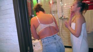 Behind the scenes! real life making porn! mom anal training! jump to your favorite action |sex|oksana katysheva|arty cheys|n